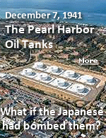 After two deadly attacks that sank the USS Arizona and killed thousands of crewmen, the Japanese had plans to carry out a third attack – this time going for the repair facilities and the storage oil tanks – which held 4.5 million gallons of fuel.